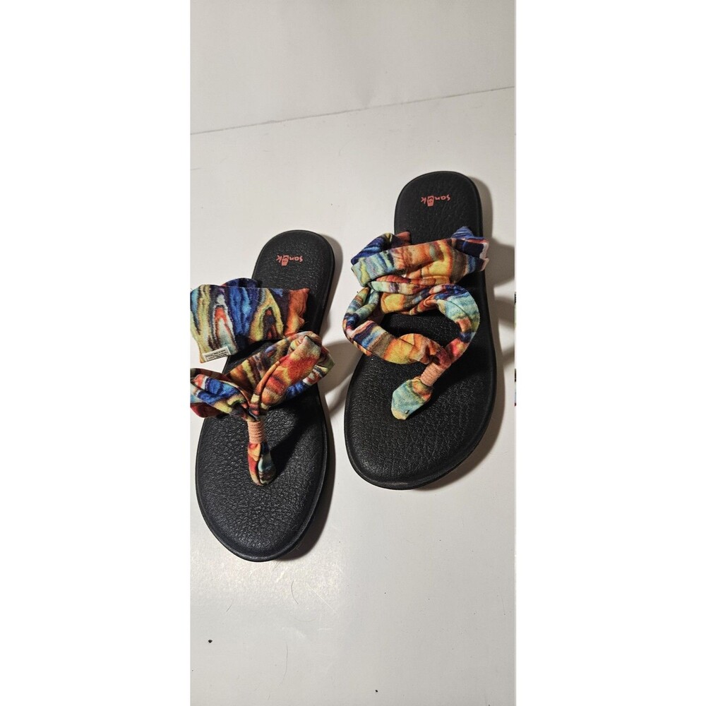Sanuk Yoga Sling Tie-Dye Multicolor Tie-Dye Size US 10 / UK 8 / EUR 41 FF1015K